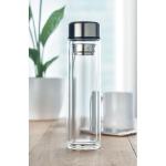 POLE GLASS Flasche 390ml mit LED Anzeige Transparent