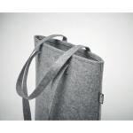 TASLO Shopping Tasche RPET-Filz Grau