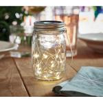 POT LAMP Solar-Licht im Glas Transparent