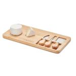 GLENAVY Bamboo Cheese board set Timber