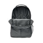 SIENA 600D RPET 2 tone backpack Black
