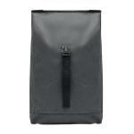 UDINE 600D RPET 2 tone backpack Black