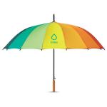 BOWBRELLA Regenschirm regenbogenfarbig Mehrfarbig