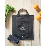 DUOFOLD Foldable shopper bag 140 gr/m² Black