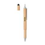 TOOLBAM Spirit level pen in bamboo Timber