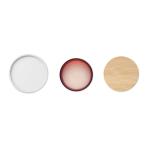 KEOPS SMALL Plant based wax candle 120 gr Burgundy