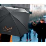 COLUMBUS Windproof square umbrella Black