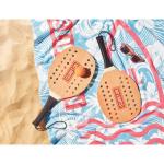 PALAS Rosewood beach tennis set Timber