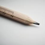 MADEROS Carpenters pencil with ruler Timber