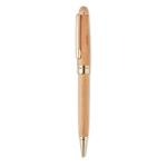 ETNA Bamboo twist ball pen in box Timber