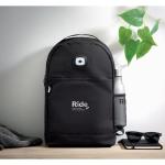 URBANBACK Backpack in RPET & COB light Black