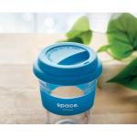 ASTOGLASS Glas Becher 350 ml Blau