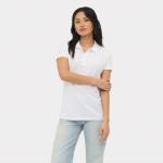 PERFECT WOMEN POLO 180, white White | S