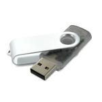 USB Stick Clip halb transparent 