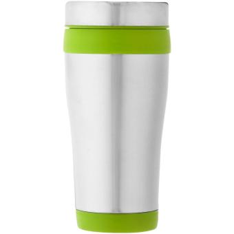 Elwood 410 ml insulated tumbler, silver Silver, softgreen