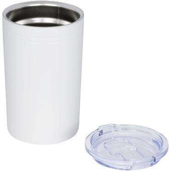 Pika 330 ml vacuum insulated tumbler and insulator White