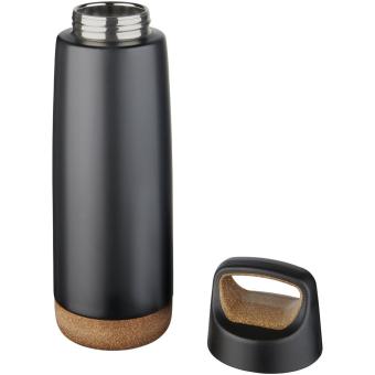 Valhalla 600 ml copper vacuum insulated water bottle Black