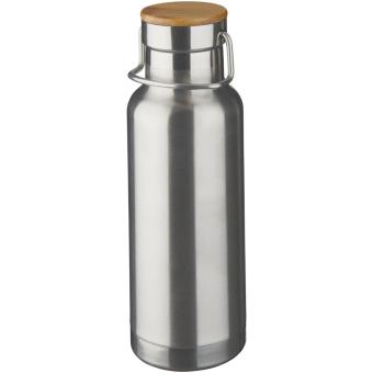 Thor 480 ml Kupfer-Vakuum Isolierflasche Silber