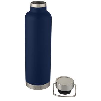 Thor 1 L copper vacuum insulated water bottle Dark blue