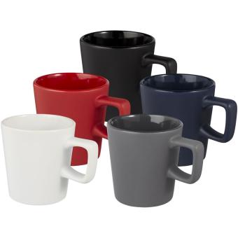 Ross 280 ml ceramic mug Red