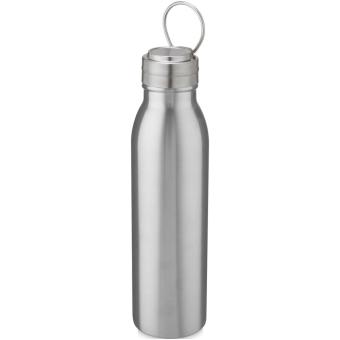 Harper 700 ml RCS certified stainless steel water bottle with metal loop Silver