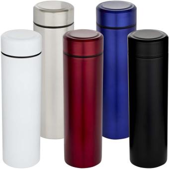 Taylor 450 ml Doppelwand Isolierflasche aus Edelstahl mit Teesieb Blau