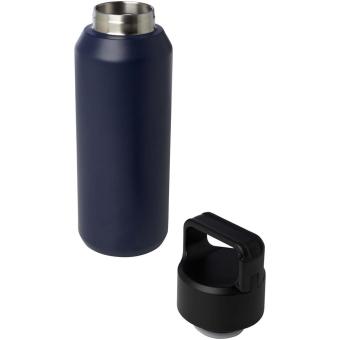 Astra 600 ml RCS recycled stainless steel copper vacuum insulated water bottle (carbonated safe) Navy