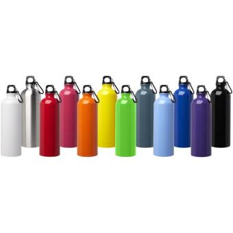 Oregon 750 ml RCS certified single wall stainless steel water bottle with carabiner Yellow