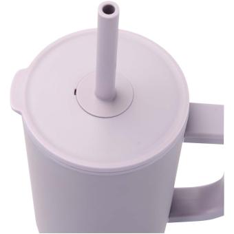 Brady 900 ml RCS certified insulated tumbler with silicone straw Lilac