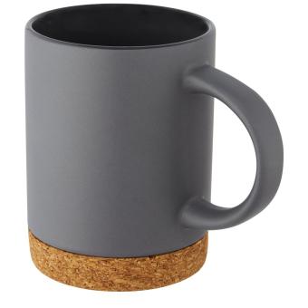 Neiva 425 ml ceramic mug with cork base Convoy grey