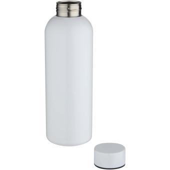 Spring 750 ml RCS-zertifizierte einwandige Sublimation Trinkflasche aus recyceltem Edelstahl Weiß