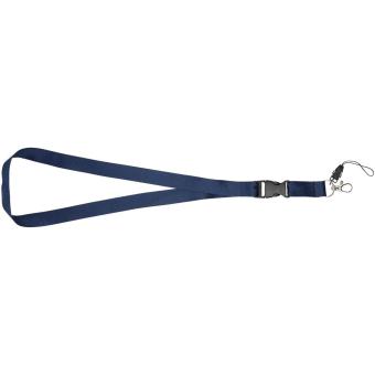 Sagan phone holder lanyard with detachable buckle Navy