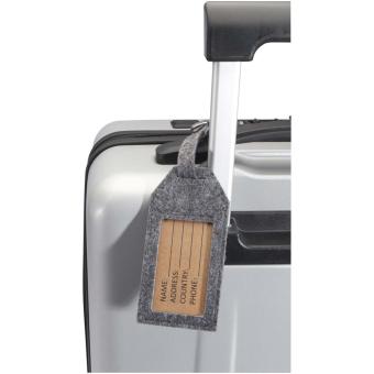 Tie luggage tag Convoy grey