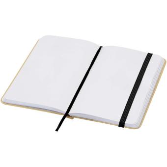 Reed A6 Hardcover Notizbuch, blanko, aus recyceltem Material Schwarz