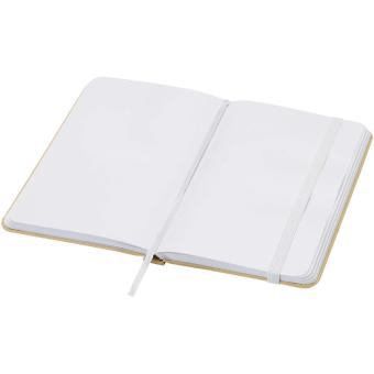 Reed A6 Hardcover Notizbuch, blanko, aus recyceltem Material Weiß