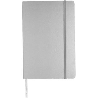 Classic A5 hard cover notebook Silver