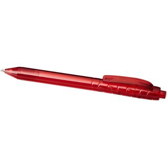 Vancouver recycled PET ballpoint pen Transparent red