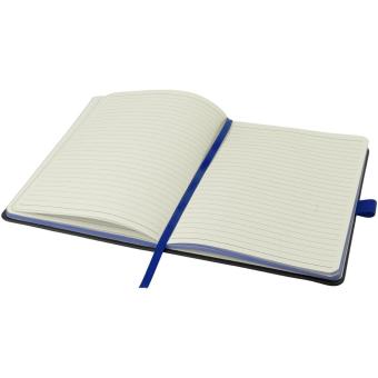 Colour-edge A5 hard cover notebook Black royal blue