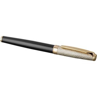 Doré Kugelschreiber (schwarze Mine) Schwarz/gold