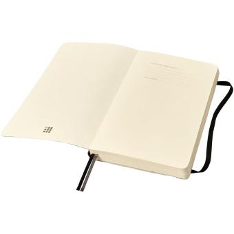 Moleskine Classic Expanded L soft cover notebook - ruled Black