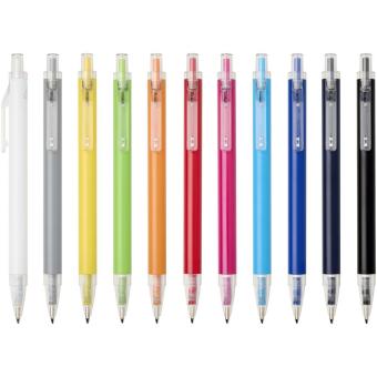 Spectrum recycled aluminium ballpoint pen (blue ink) Yellow