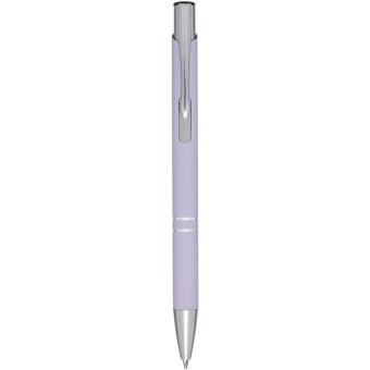Moneta soft touch ballpoint pen (black ink) 