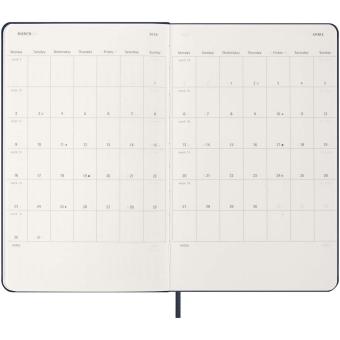 Moleskine Hardcover 12 Monate Tageskalender Saphir