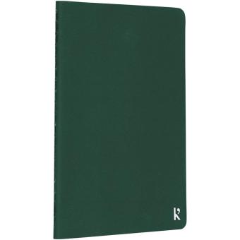 Karst® A6 Steinpapier Softcover Notizbuch - blanko Dunkelgrün