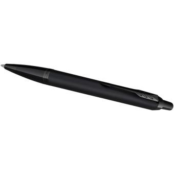 Parker IM achromatic ballpoint and rollerball pen set with gift box (black/blue ink) Black