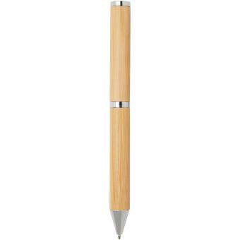 Apolys Kugelschreiber und Tintenroller Geschenkset aus Bambus Natur