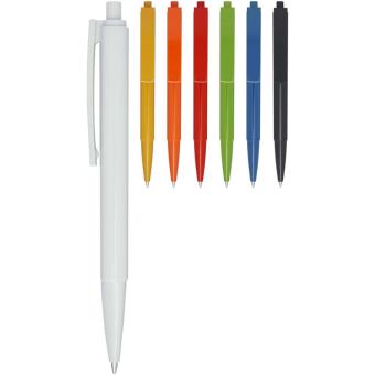 Elsa recycled plastic ballpoint pen (blue ink) Aztec blue