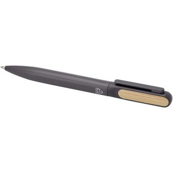 Blanca recycled aluminium ballpoint pen (black ink) Gray