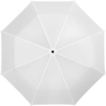 Alex 21.5" foldable auto open/close umbrella White