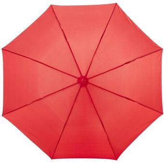 Oho 20" Kompaktregenschirm Rot